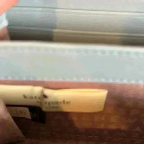 Kate Spade Zip-around Continental Wallet Color Morning Sky - Picture 6 of 9